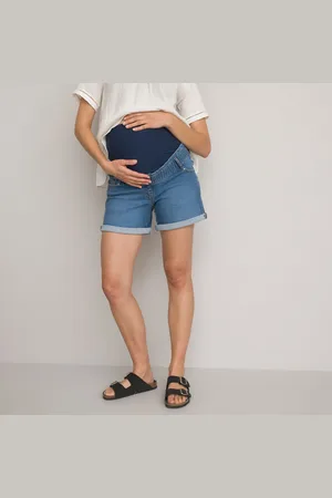 La Redoute Denim Maternity Shorts