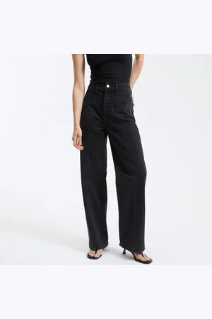 La Redoute Straight High Waist Jeans, Length 30.5"