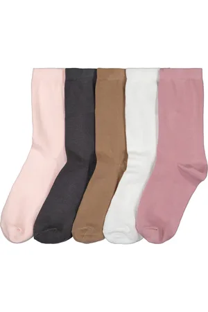 La Redoute Pack of 5 Pairs of Crew Socks in Plain Cotton Mix