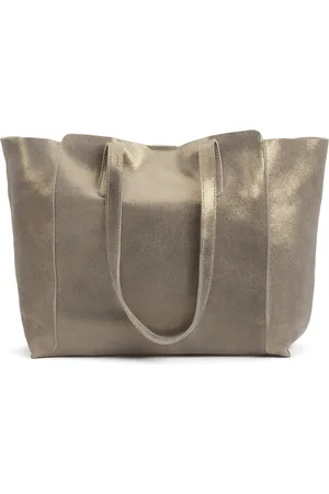 La Redoute Supple Tote Bag in Iridescent Leather