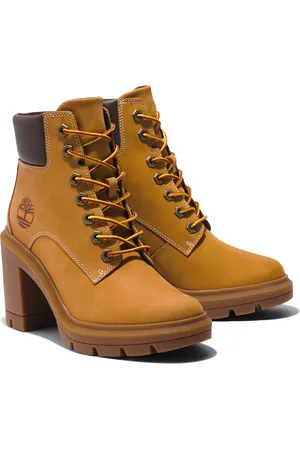 Timberland Allington Heights 6in Ankle Boots in Leather with Heel