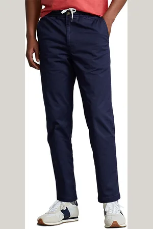 Ralph Lauren Prepster Straight Trousers in Stretch Cotton