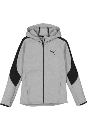PUMA Evostripe Zip-Up Hoodie in Cotton Blend