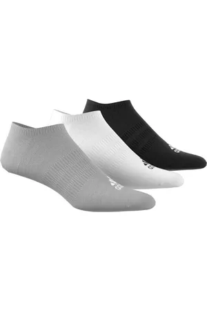 adidas Pack of 3 Pairs of Thin Invisible Socks in Cotton Mix