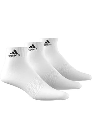 adidas Pack of 3 Pairs of Sportswear Cushioned Socks in Cotton Mix