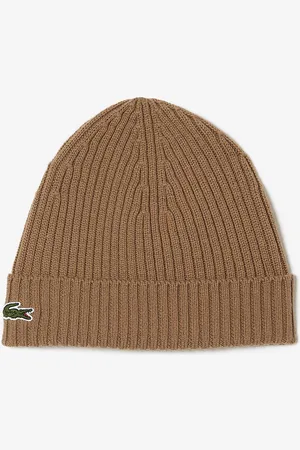 Lacoste Embroidered Logo Wool Beanie