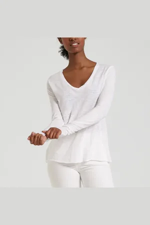 American Vintage Jacksonville V-Neck Long Sleeve T-Shirt