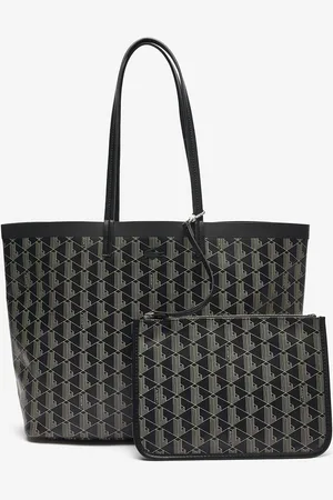 Lacoste Zely Monogram Tote Bag in Cotton