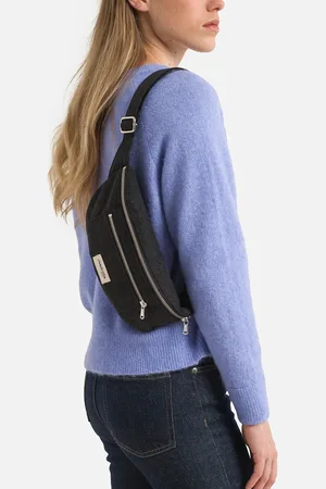 Rive Droite Paris Orsel Canvas Bum Bag with Zip Fastening