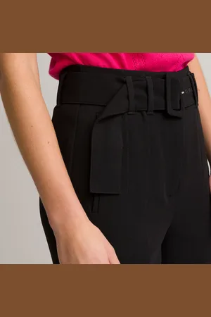La Redoute Belted Cigarette Trousers