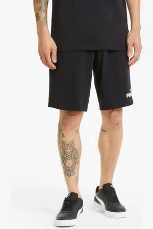PUMA Cotton Essential Shorts with Small Logo Print