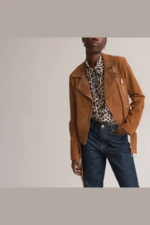La Redoute Leather Biker Jacket