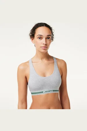 Lacoste Cotton Racer Back Bralette