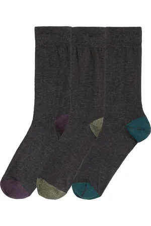 Dim Pack of 3 Pairs of Mix & Match Socks in Cotton Mix
