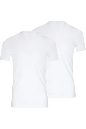 Eminence Pack of 2 V-Neck Heritage T-Shirts in Cotton