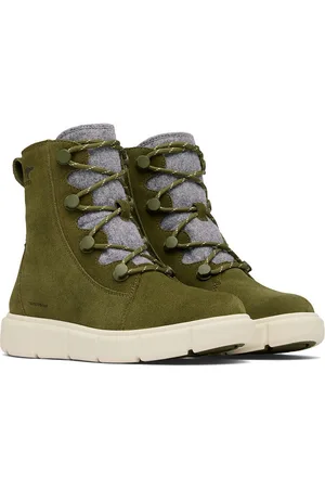 sorel Explorer™ III Joan WP Ankle Boots in Suede