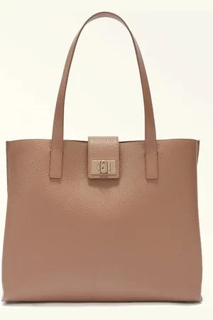 Furla 1927 Large Leather Tote Bag