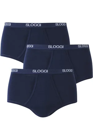 Sloggi Pack of 3 Maxi Briefs in Stretch Cotton
