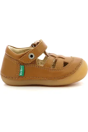 Kickers Sushy Leather Sandals with Closed Toe