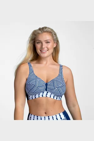 Miss Mary Azur Printed Non-Underwired Bikini Top