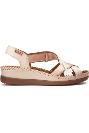 Pikolinos Leather Wedge Sandals