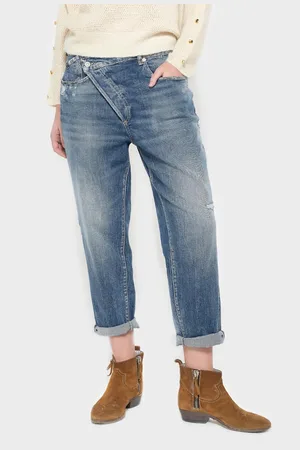 Le Temps des Cerises Mid Rise Boyfriend Jeans
