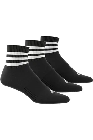 adidas Pack of 3 Pairs of Cushioned Socks in Cotton Mix