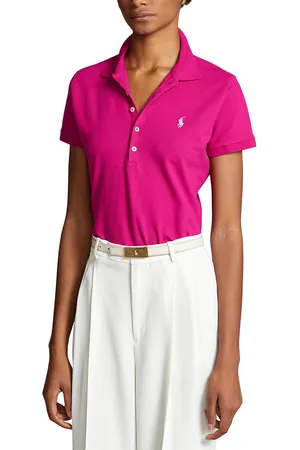 Ralph Lauren Embroidered Cotton Polo Shirt with Short Sleeves