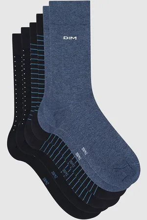 Dim Pack of 3 Pairs of Crew Socks in Cotton Mix