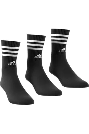 adidas Pack of 3 Pairs of Crew Socks in Cotton Mix