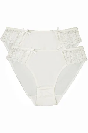 La Redoute Signatures Pack of 2 Girofle Knickers