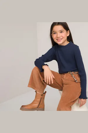 La Redoute Pack of 2 Jumpers in Cotton with High Neck