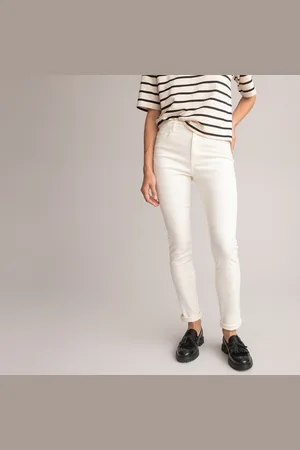La Redoute 5-Pocket Slim Fit Trousers in Stretch Cotton