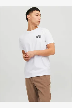 JACK & JONES Corp Small Logo T-Shirt in Organic Cotton