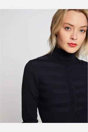 Morgan Fine Knit Turtleneck Jumper
