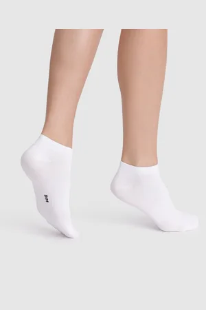 Dim Pack of 2 Pairs of Skin Trainer Socks