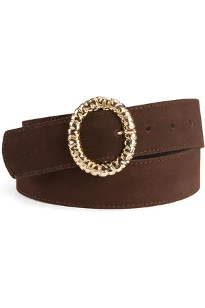 La Redoute Leather Twisted Buckle Belt