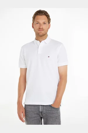 Tommy Hilfiger Organic Cotton Polo Shirt in Regular Fit with 2-Button Collar