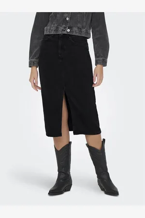 ONLY Denim Midi Skirt