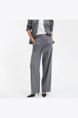 La Redoute Tennis Striped Trousers with Wide Leg