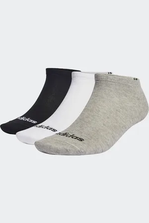 adidas Pack of 3 Pairs of Trainer Socks in Cotton Mix