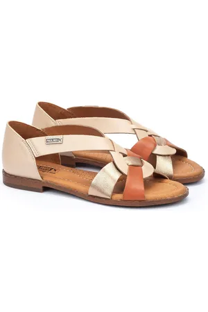 Pikolinos Algar Leather Flat Sandals