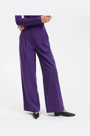 La Redoute Pleat Front Trousers with Wide Leg