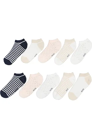 La Redoute Pack of 10 Pairs of Socks in Printed Cotton Mix