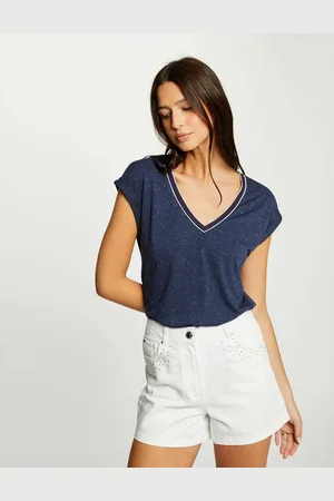 Morgan V-Neck Short Sleeve T-Shirt