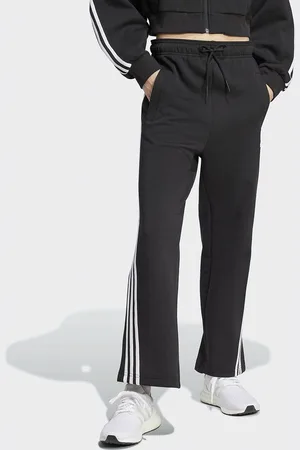 adidas Future Icons 3-Stripes Straight Trousers in Cotton Mix