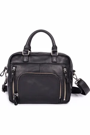 Nat & Nin Mini Macy Handbag in Grained Leather