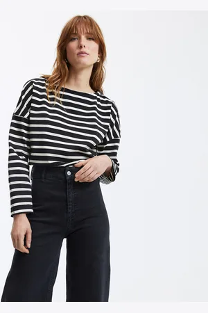 La Redoute Signatures Aimie Breton Striped T-Shirt in Loose Fit