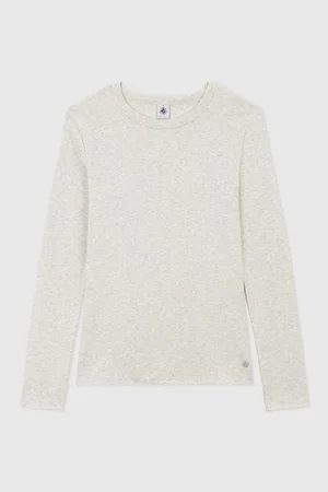 Petit Bateau Iconic Cotton T-Shirt with Long Sleeves