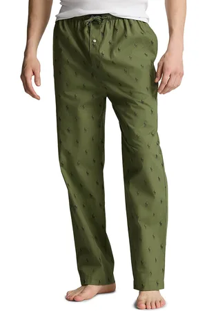 Ralph Lauren Pony Player Pyjama Bottoms in Cotton